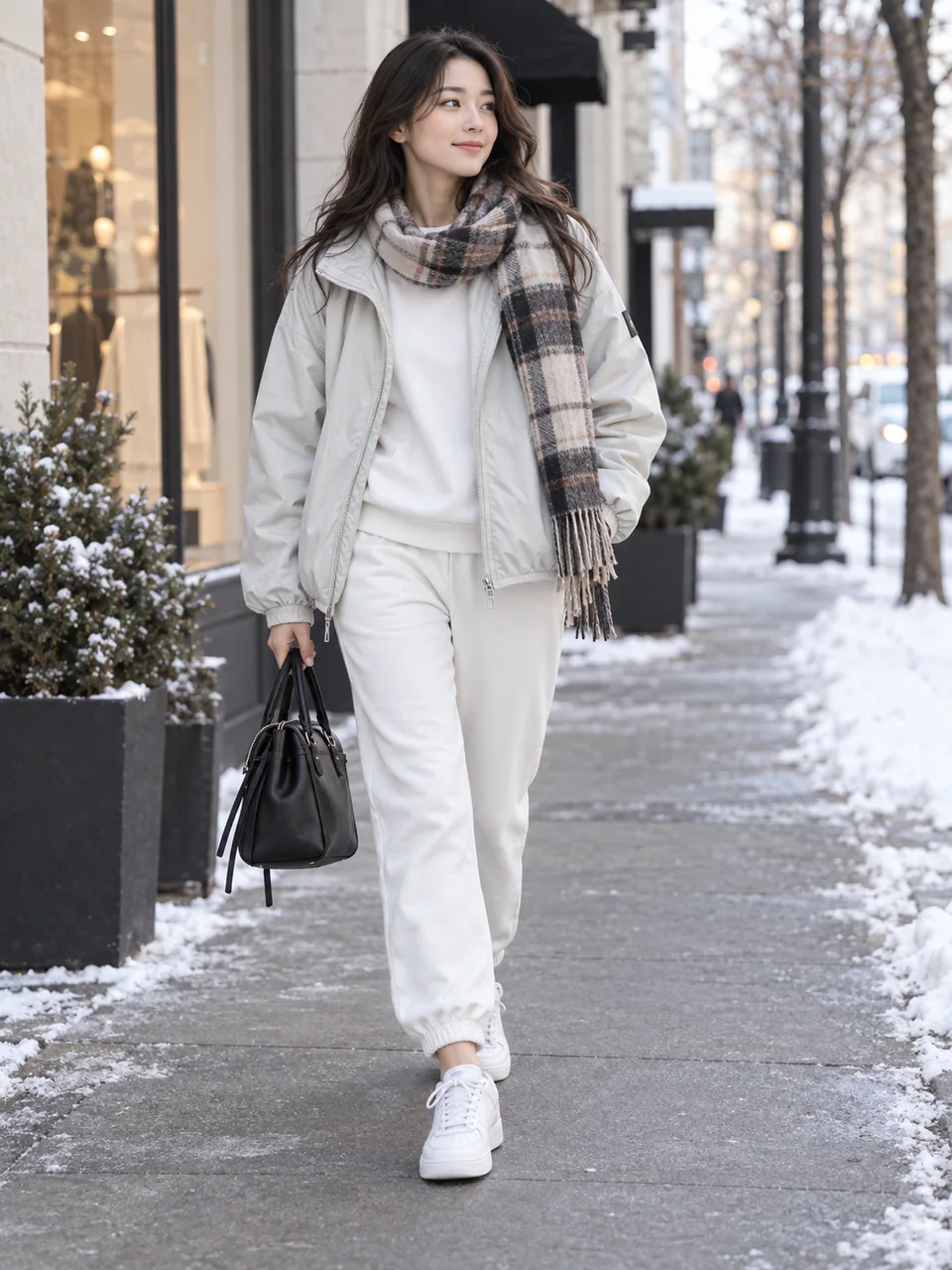 Sweater winter outfit idea